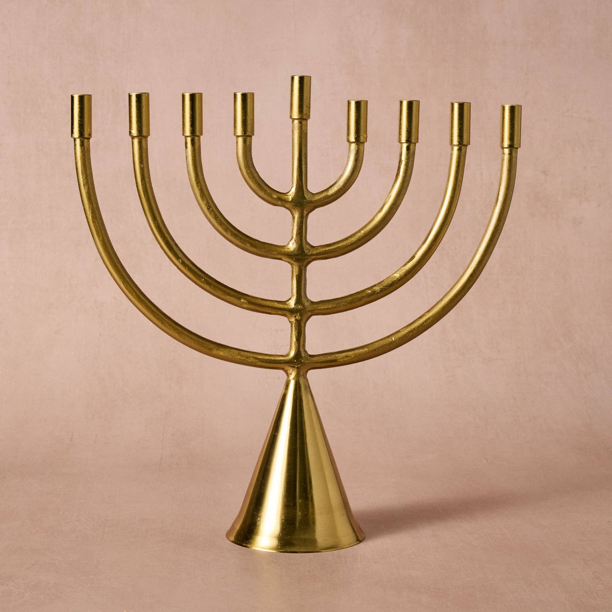 jyoti brass horn menorah