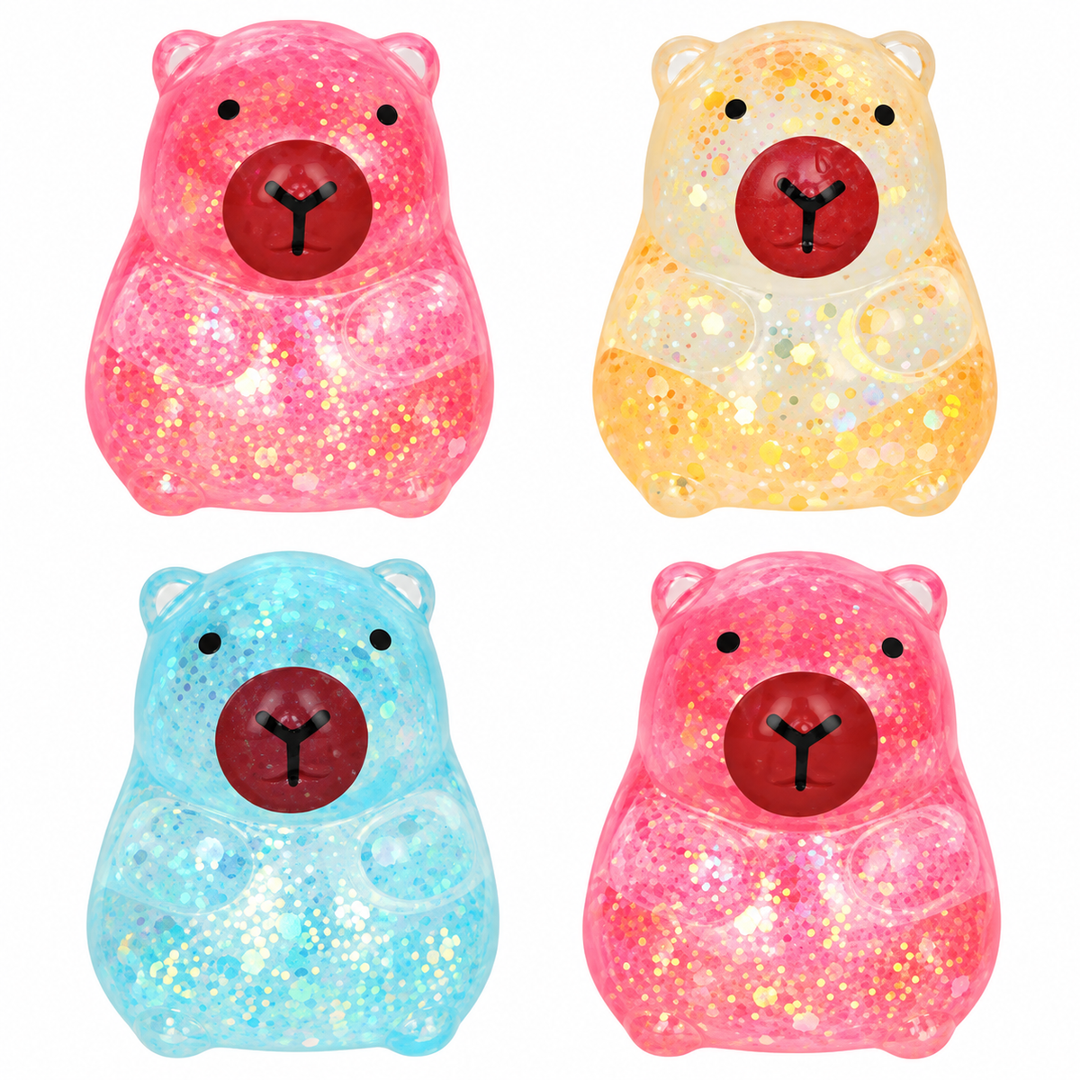 sitting capybara sugar squisher