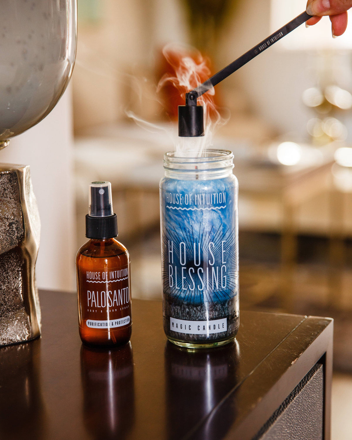 house blessing magic candle