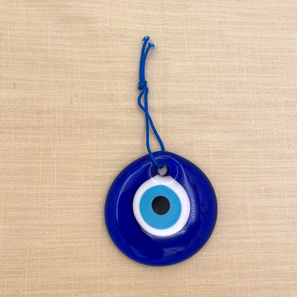 xl evil eye glass orn