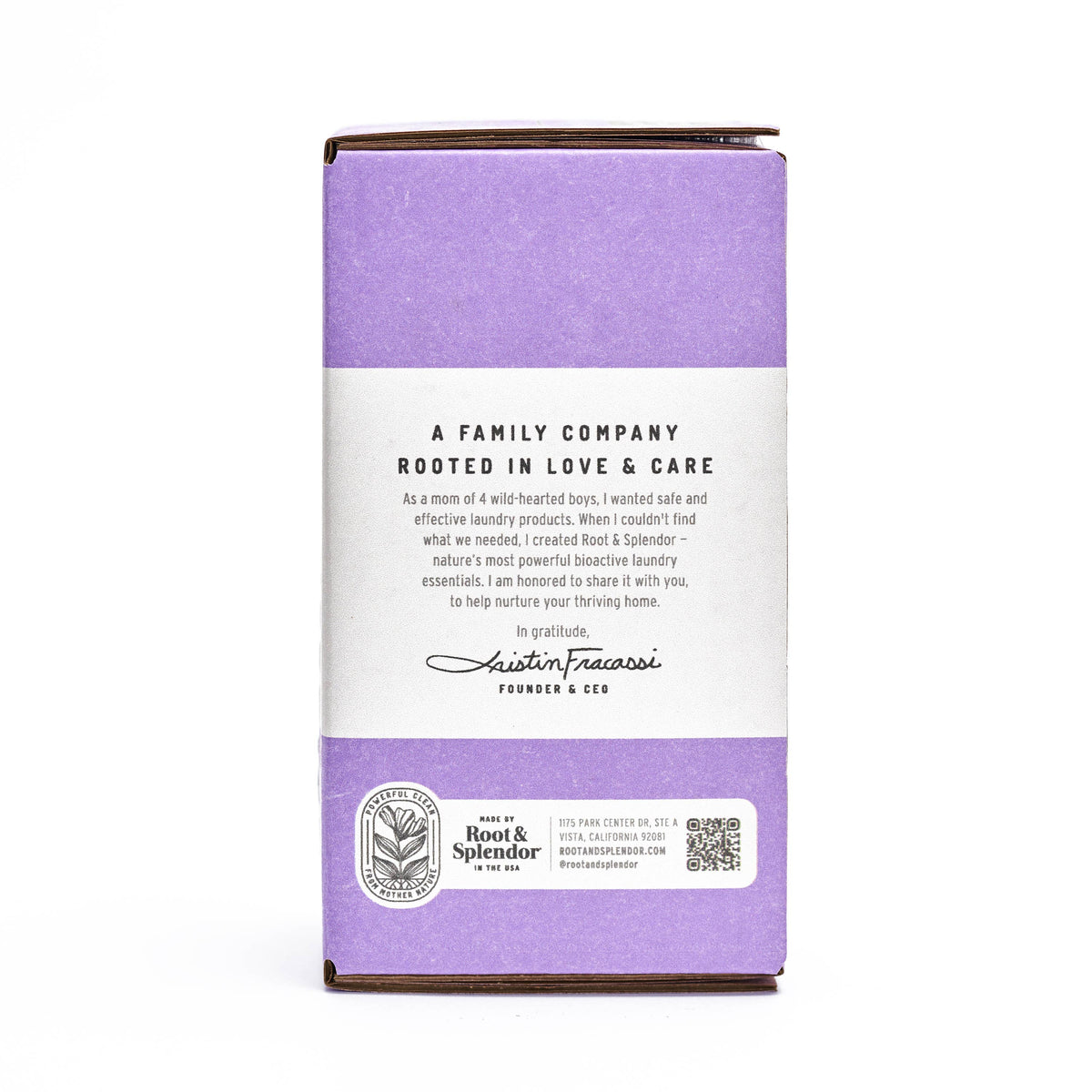 root & splendor laundry detergent