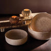 Brown Stand - Small: Marble / 12 L x 6 W 2.5 H