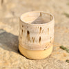 hand thrown 3 piece ceramic matcha set