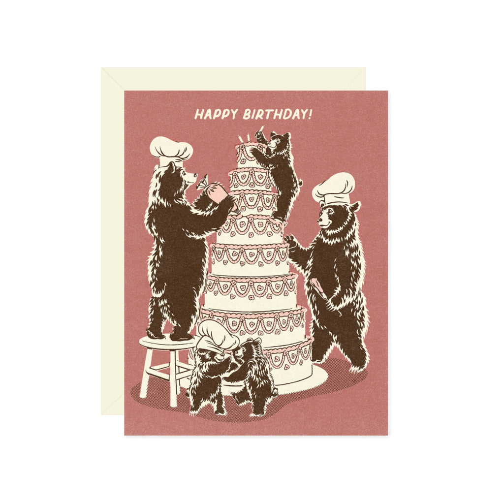 happy birthday! {baker bears card}