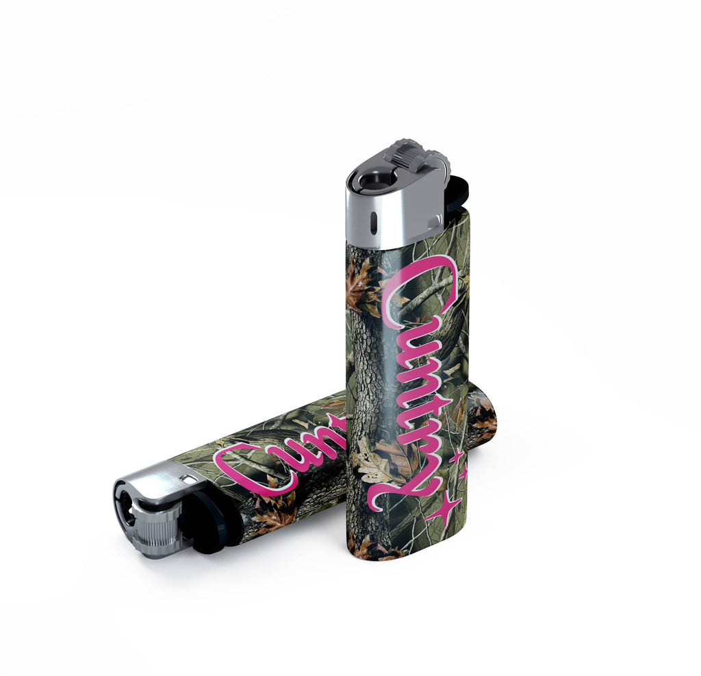 cuntry camo lighter