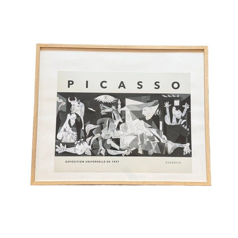 framed picasso print