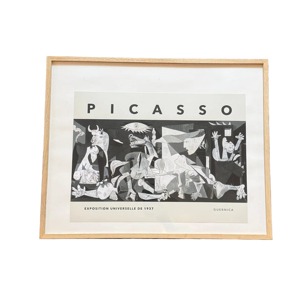 framed picasso print