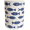 blue fish ceramic indoor/outdoor table
