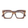 fiona {striped brown} blue light {readers} eyeglasses