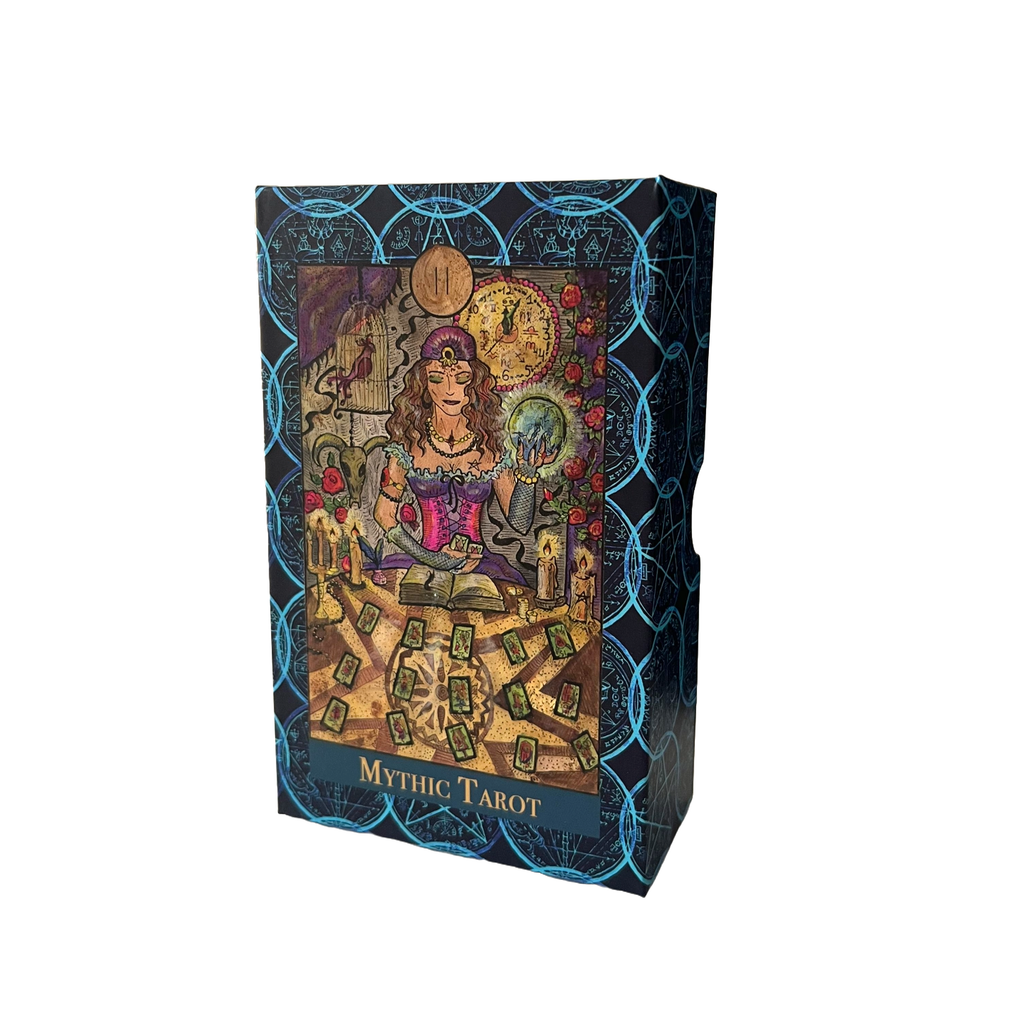 mythic tarot deck & guide {two piece box}