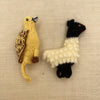 hand knit finger puppets puno