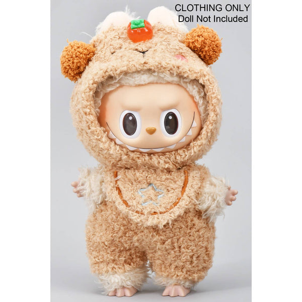 labubu fuzzy bear costume