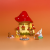 mushroom house trinket box