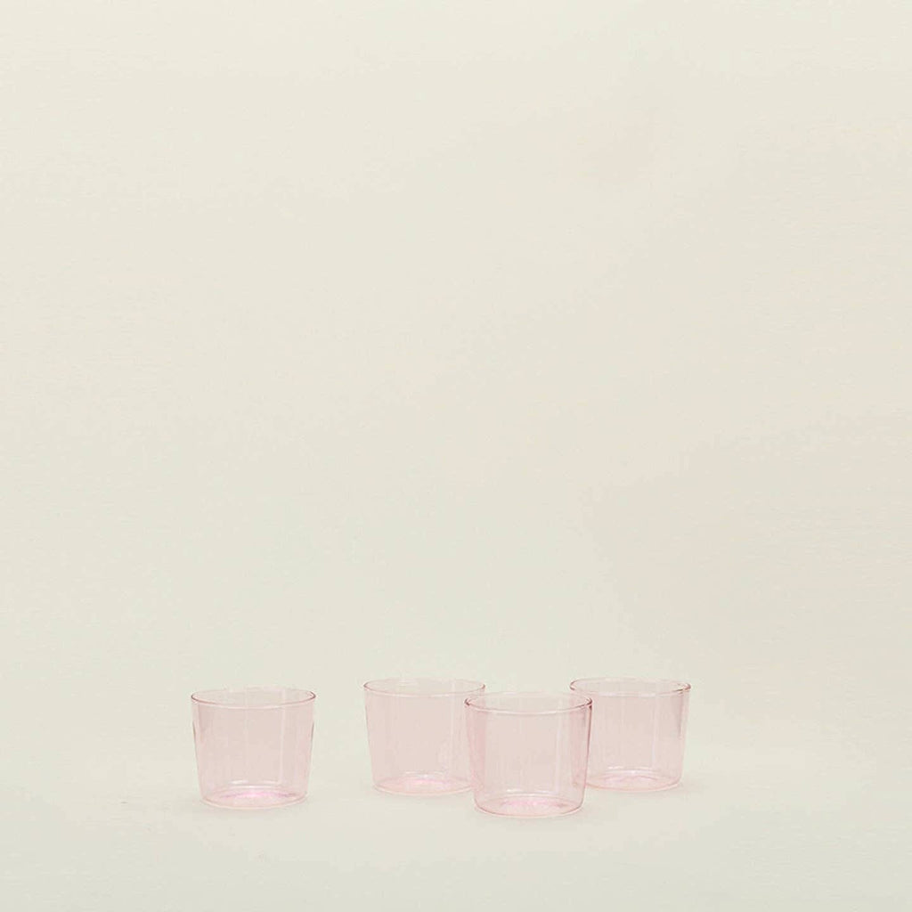 blush glassware {set of 4}