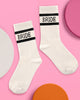 black bride socks