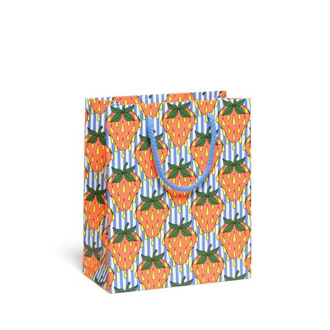 strawberries {medium} gift bag