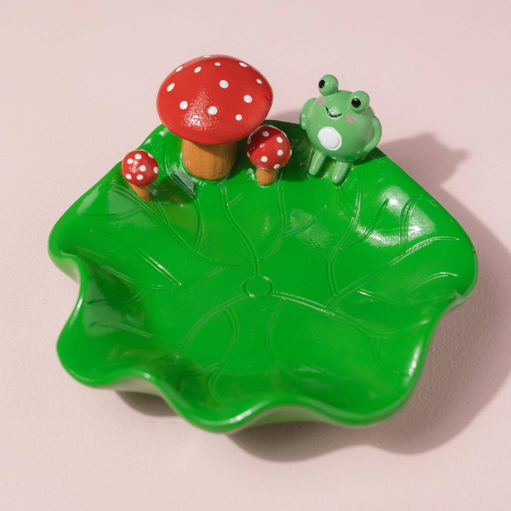 frog & lili pad tray