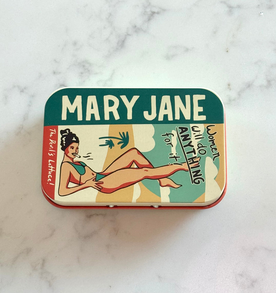 mary jane stash tin