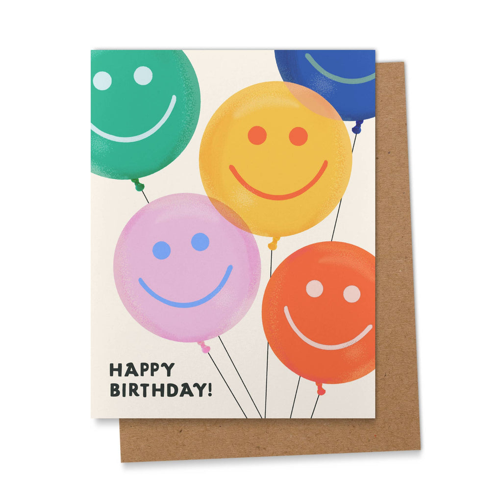 happy birthday {balloons} card