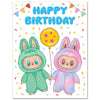 happy birthday! celebrate with big energy! card