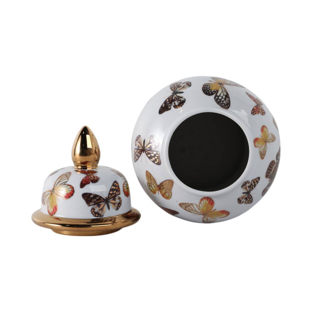 butterfly temple {medium} jar/vase