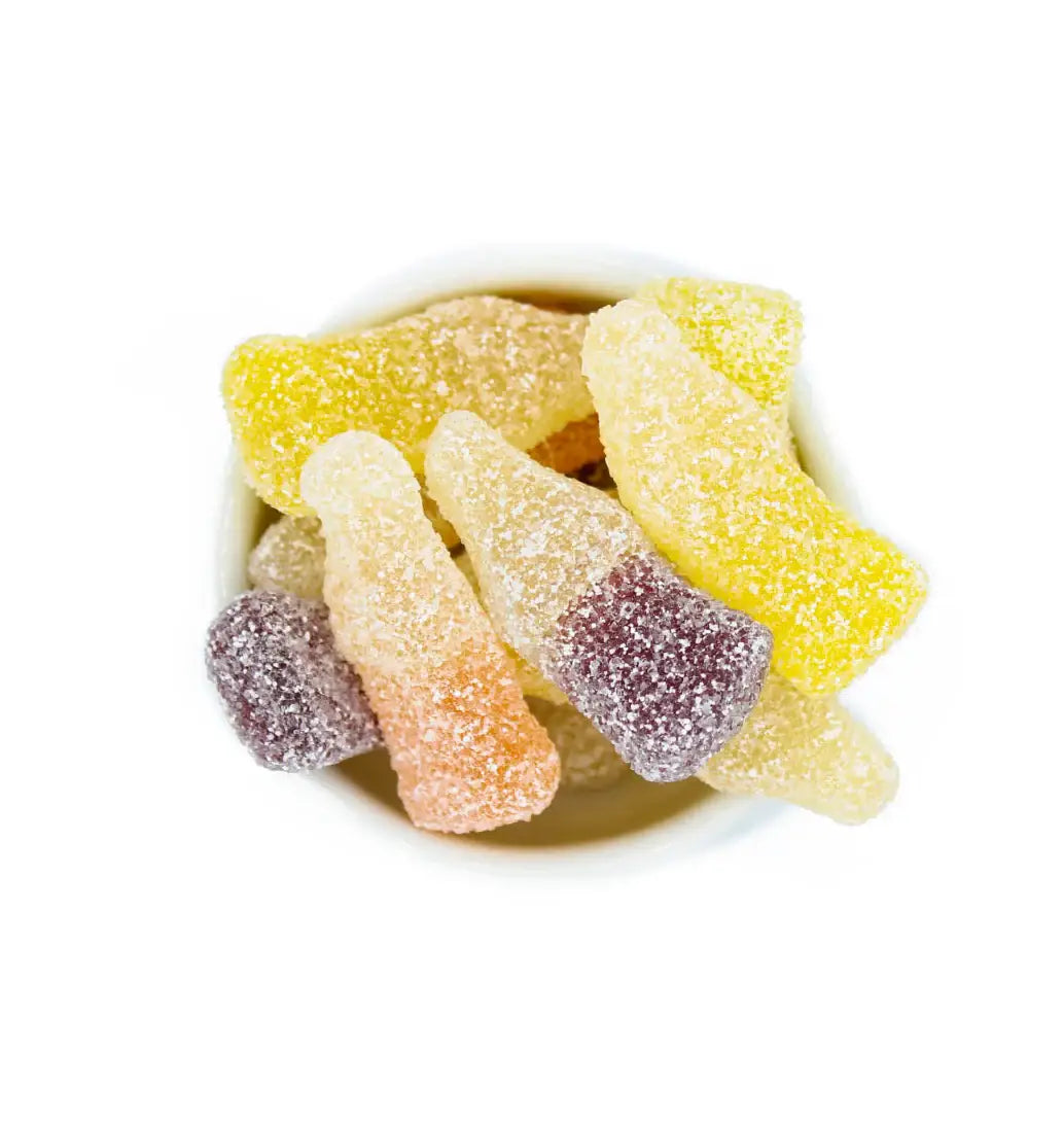 soda pop bottles {gluten free} gummy candies