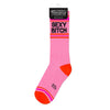 sexy bitch crew socks