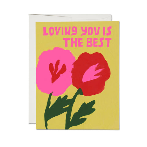 loving you is the best card