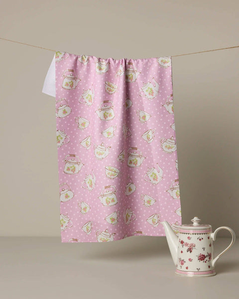 teapot tea towel