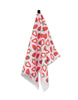 sweet strawberry tea towel