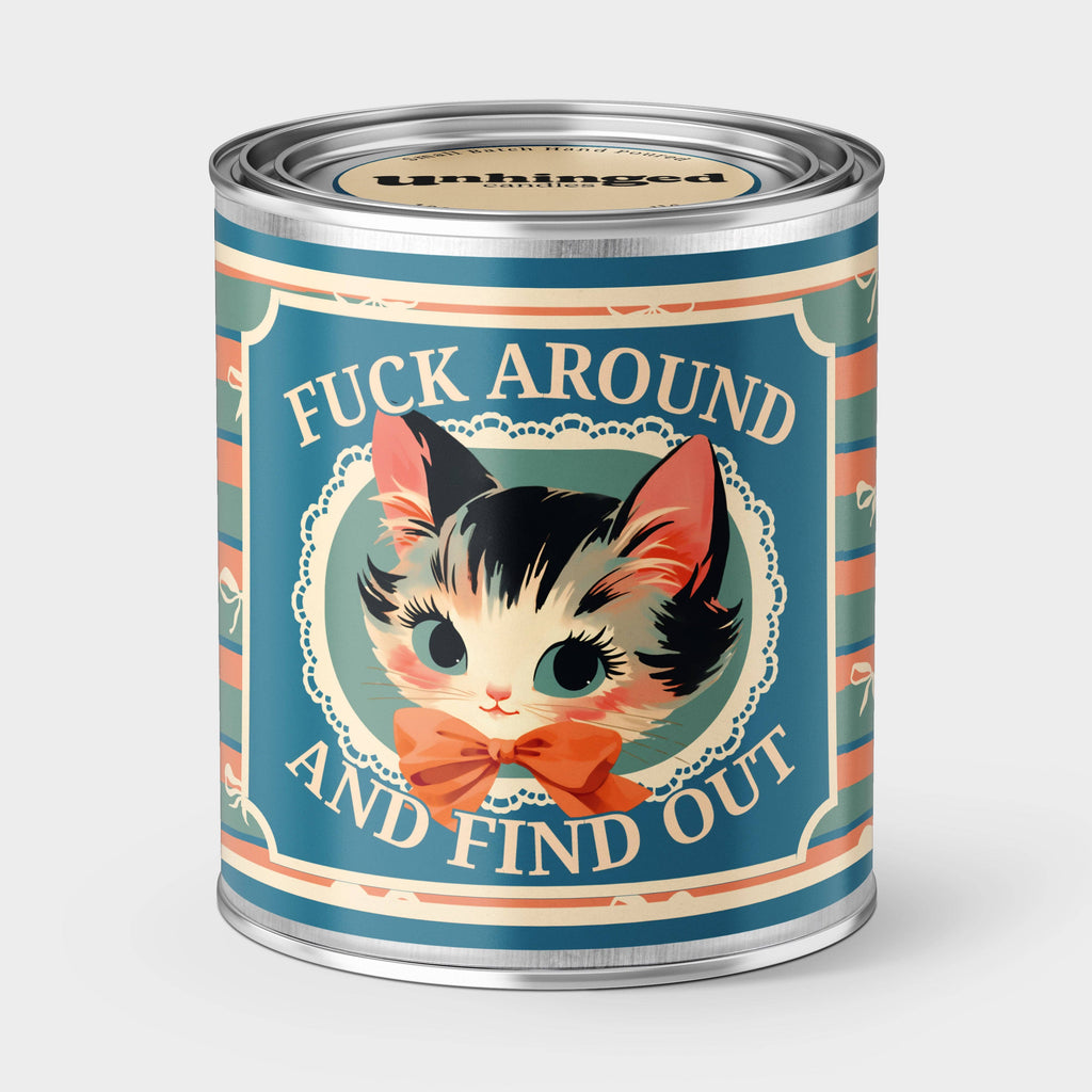 fuck around and find out candle