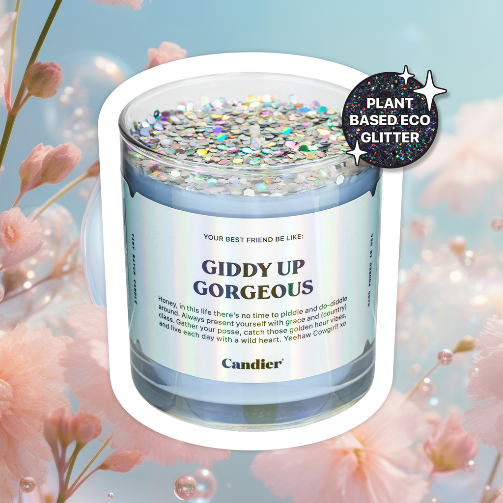 giddy up gorgeous candle