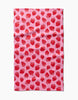 strawberry fields tea towel