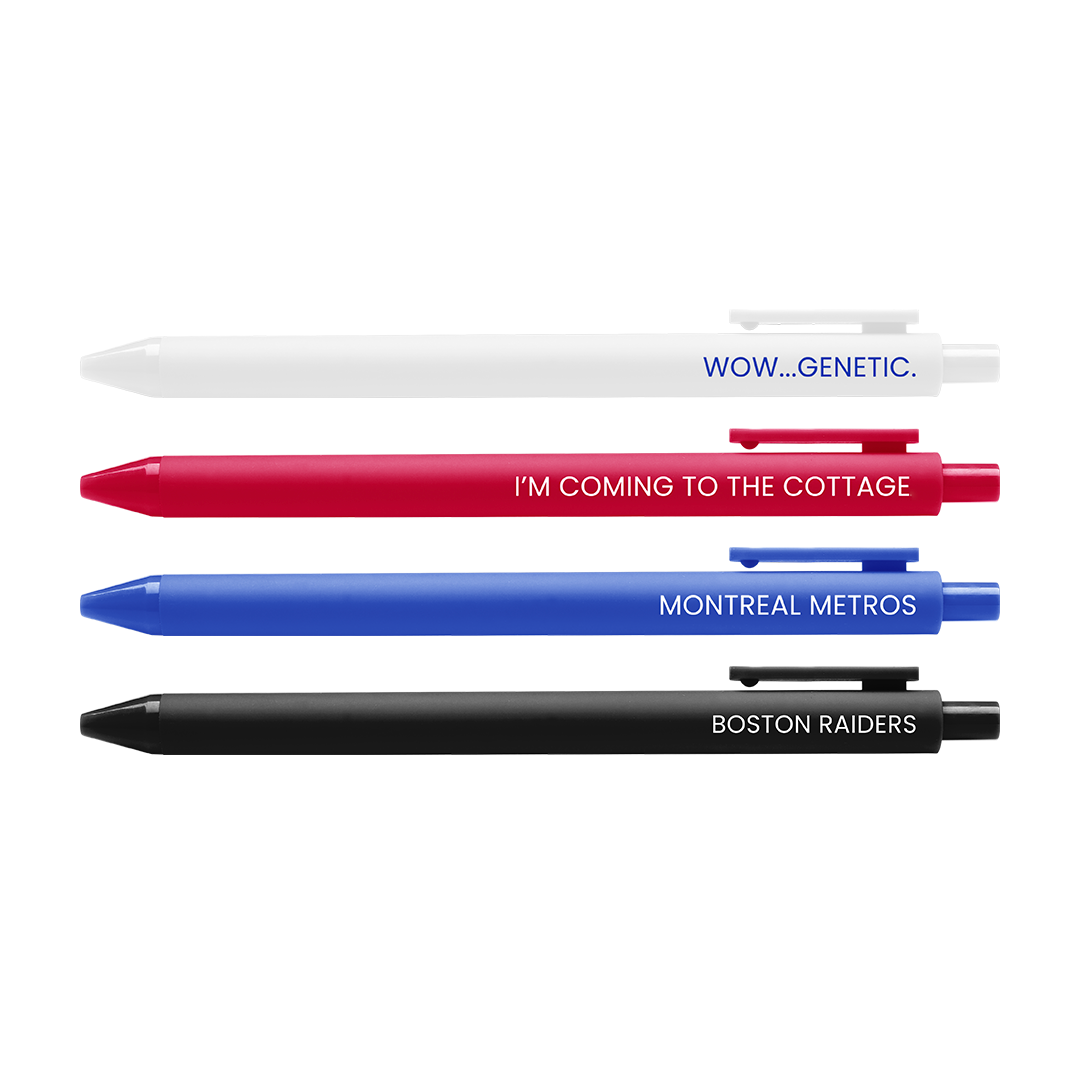 hockey romance pen set