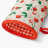 cherries oven mitt