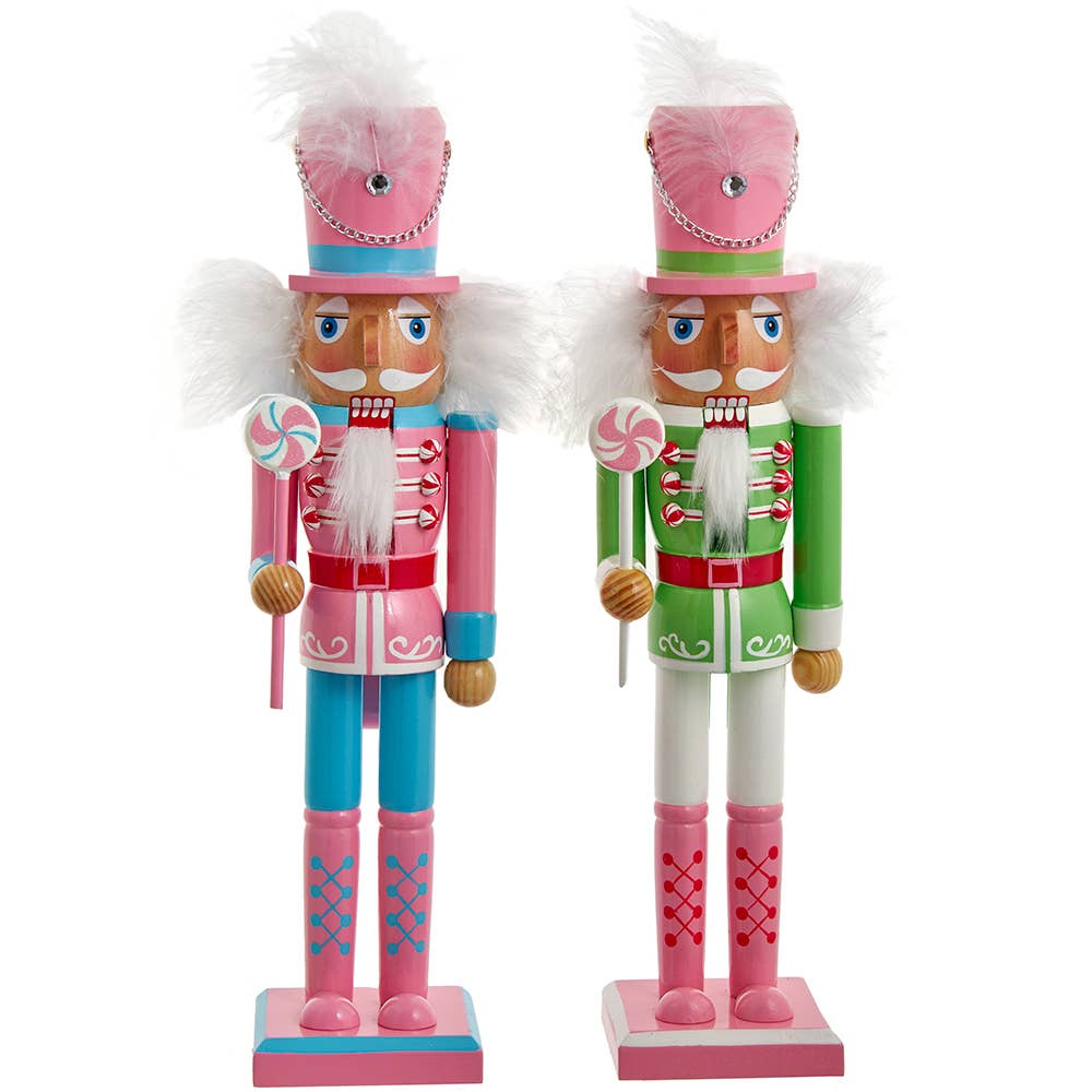 pastel soldier nutcracker