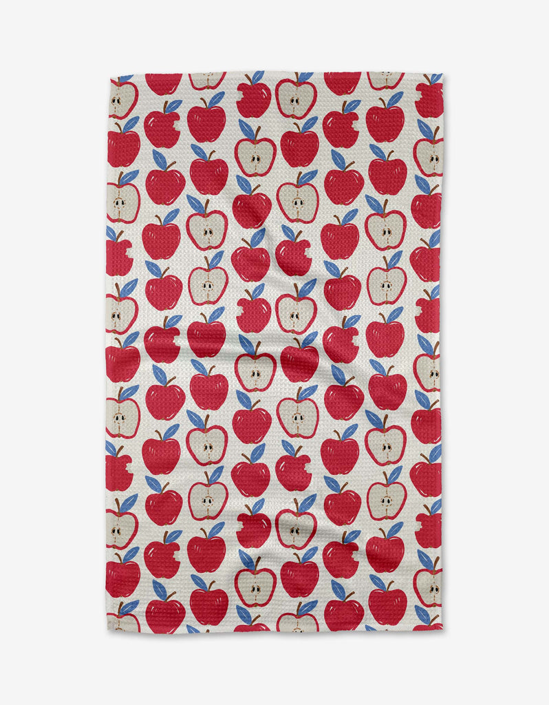 apple a day tea towel