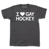 i heart gay hockey tshirt