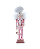 pink gingerbread baker nutcracker