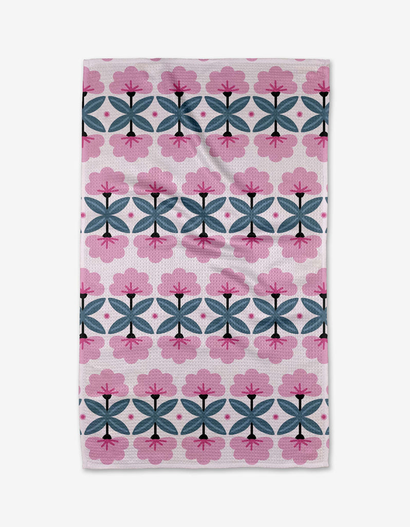 fragrant flowers tea towel