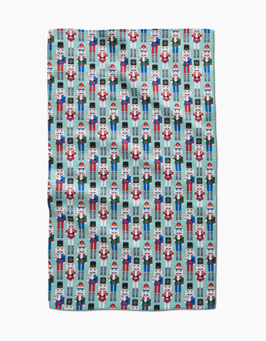nutcrackers tea towel