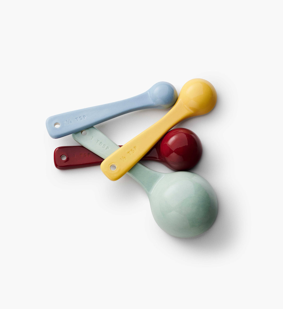 home sweet home porcelain measuring spoons