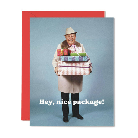 hey, nice package! card