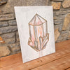 crystal artwork no.2 on canvas
