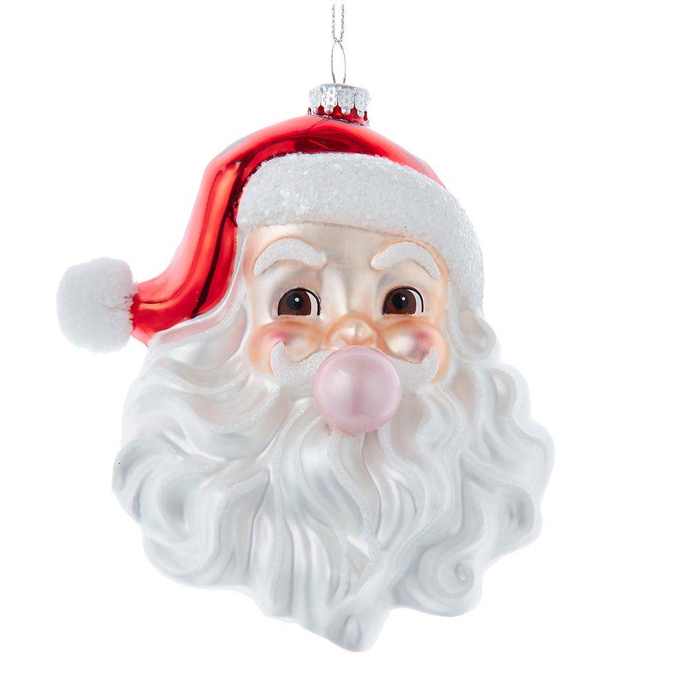 bubblegum santa ornament