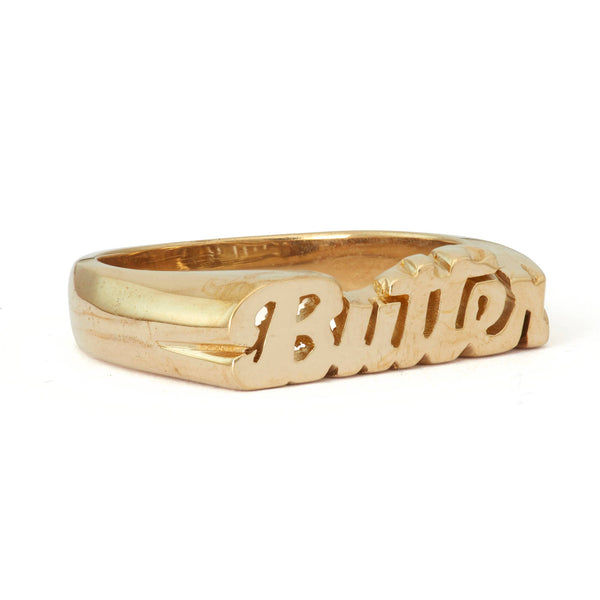 butter ring {brass}