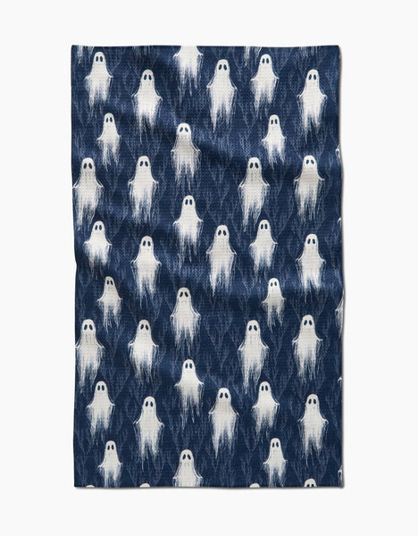 ghosting around tea towel