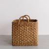 rectangular floor basket w/ handles