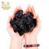 black obsidian raw crystals