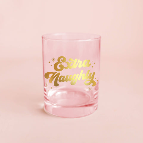 extra naughty {tumbler} glass